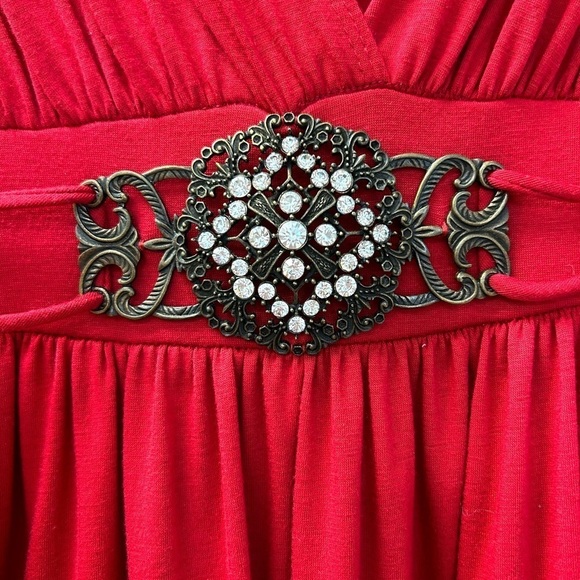 UNYX/ Red/ Stunning Dress / NWT/ size S - Picture 2 of 13